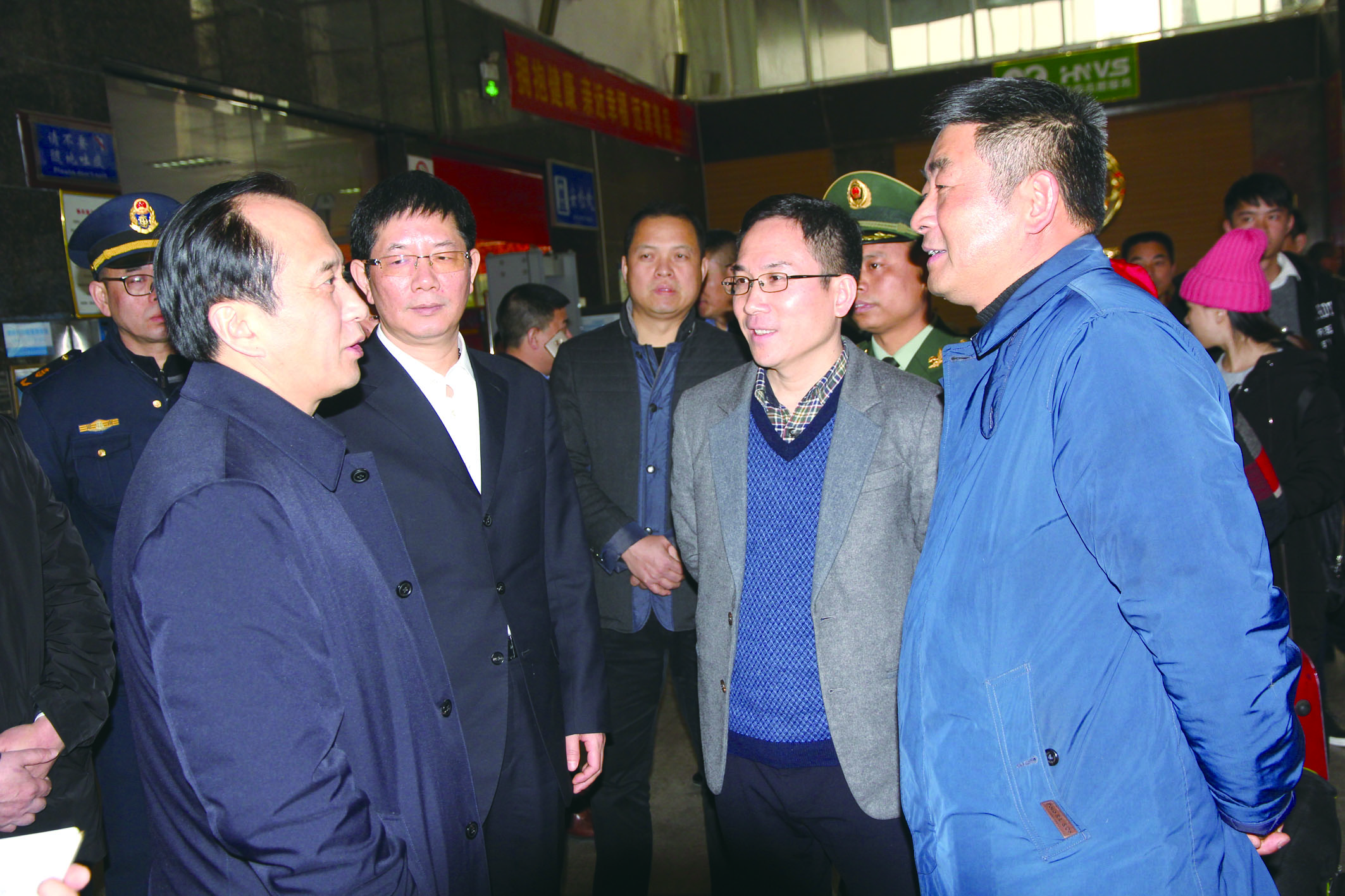 2月8日，副省長、省公安廳廳長許顯輝來我司督導安全生產工作